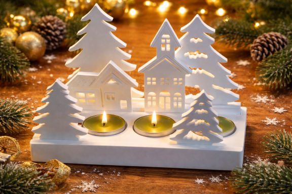 Winterlandschaft rechteckig