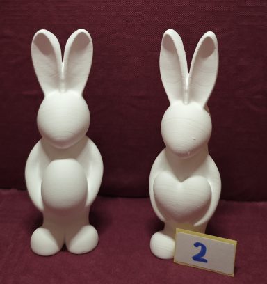 Hasenpärchen "Andrea & Peter"